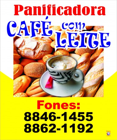 PANIFICADORA E LANCHONETE CAFÉ COM LEITE